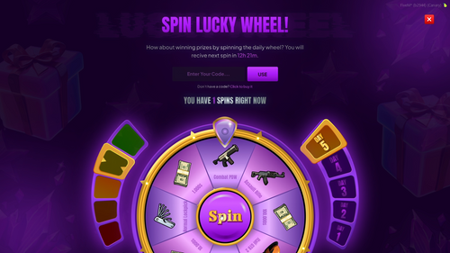 Fivem Daily Rewards Wheel v2