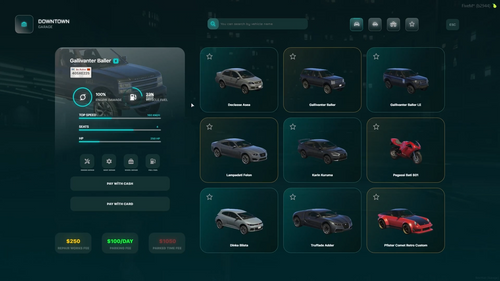 Fivem Garage With Impound v10