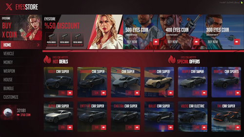 Fivem Vip, Donate system v6