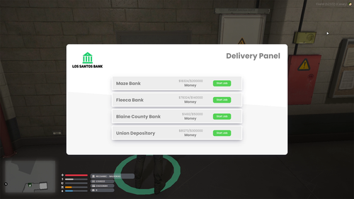 Fivem Bank Delivery Job