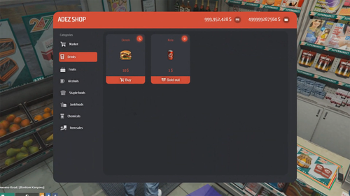 Fivem shop system with owner