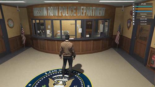 Fivem Mission row police department (MLO)