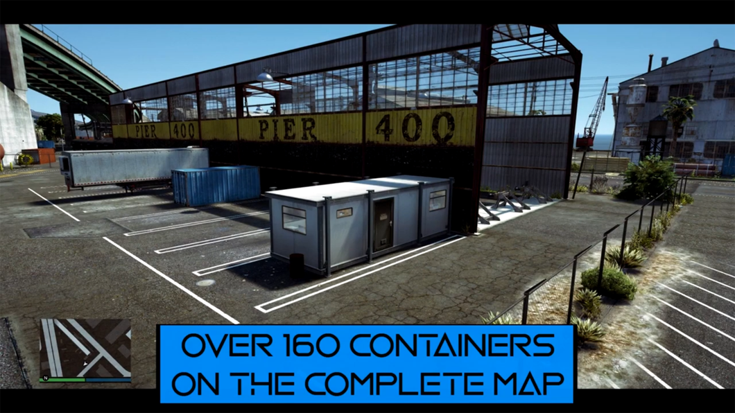 Fivem 161 containers (MLO)