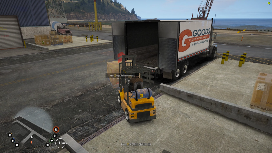 Fivem Truck delivery job