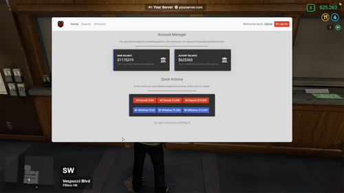 Fivem banking script