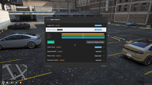 Fivem Advanced Garages Script