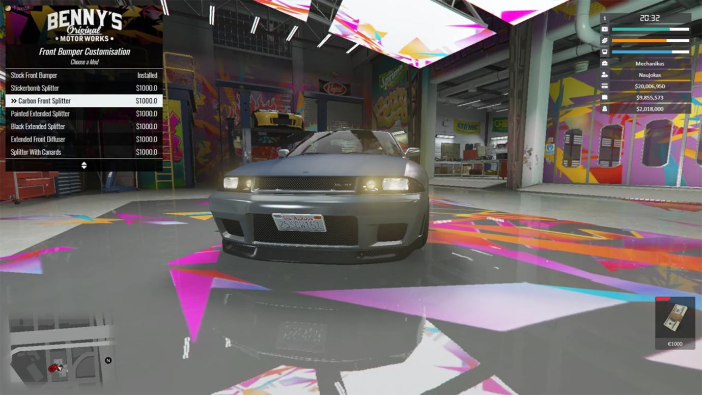 Nopixel bennys tuning garage v2 | Fivemscript.store