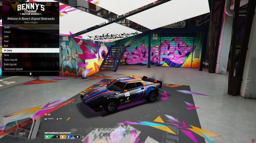 Fivem bennys tuning garage