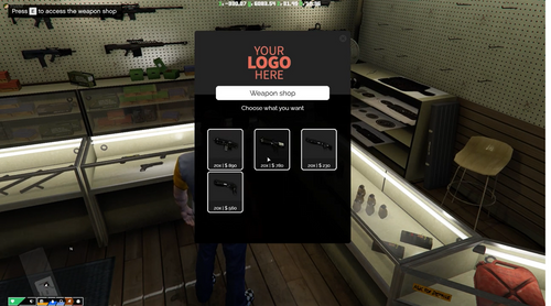 Fivem Weapon Shop Script