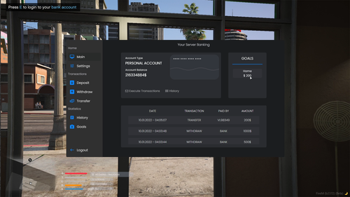 Fivem Banking v10 script