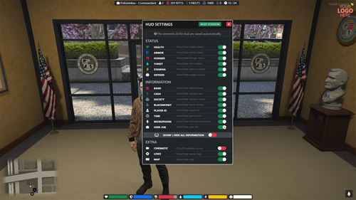 Fivem Status hud v8