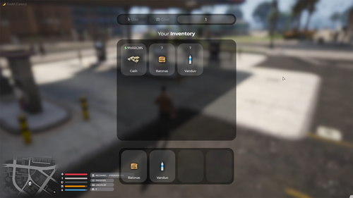 Fivem Inventory hud 7 