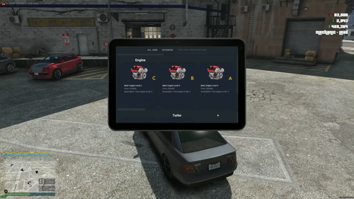 Fivem Mechanic tablet