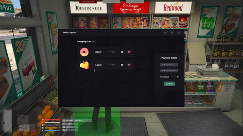 Fivem Supermarket 5 (shop system)