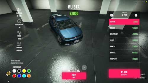 Fivem Vehicle shop legal, illegal