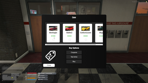 Fivem Vehicle shop v6